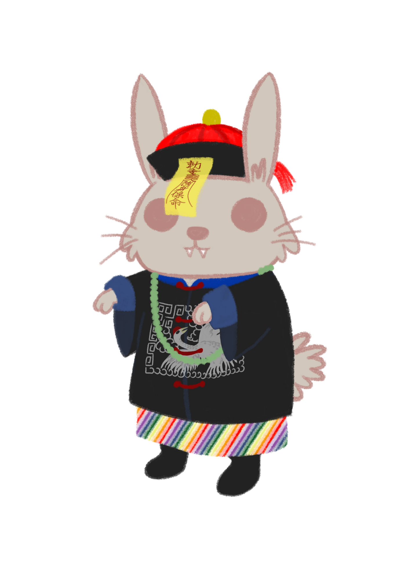 "Jiangshi" Print