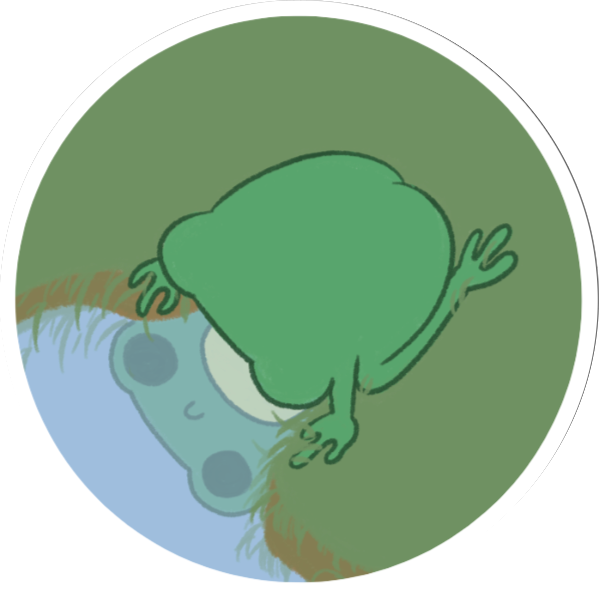 "Ponder" Sticker