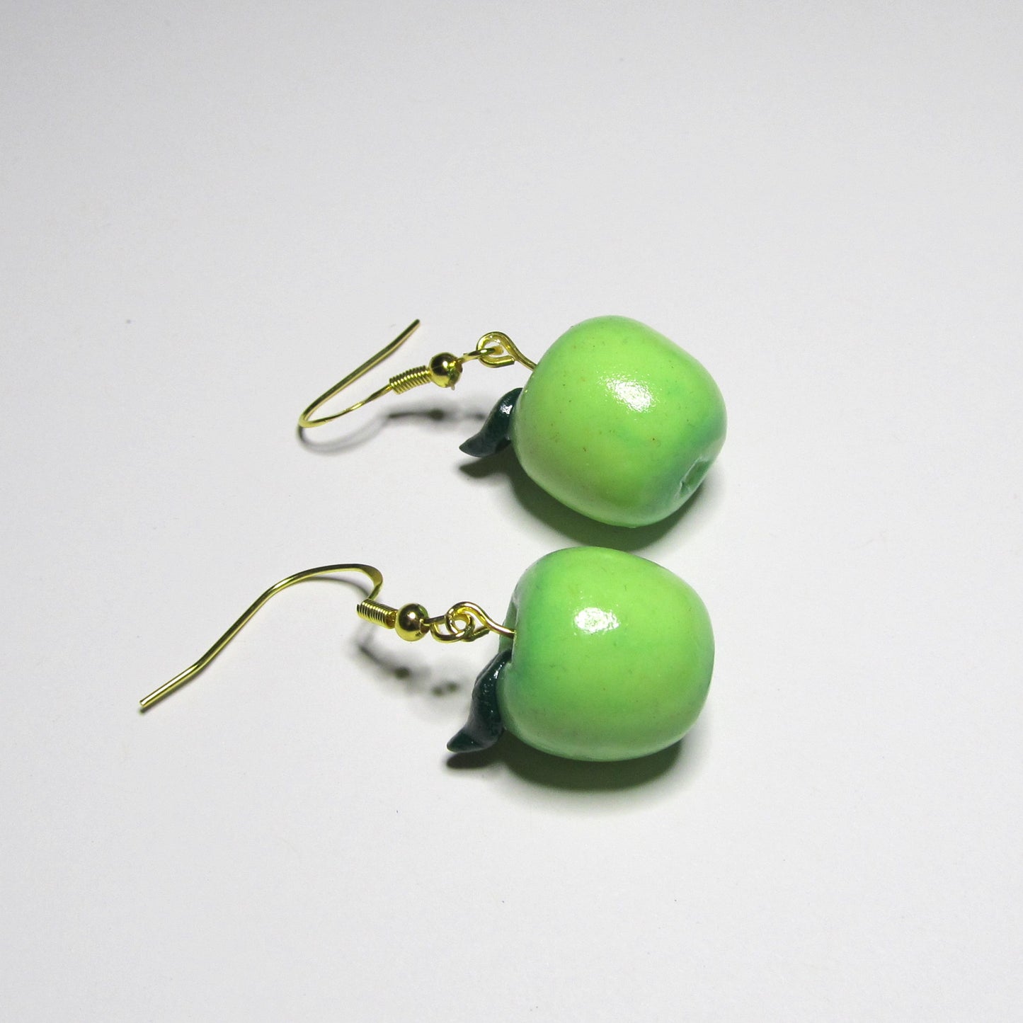 Green Apple Earrings