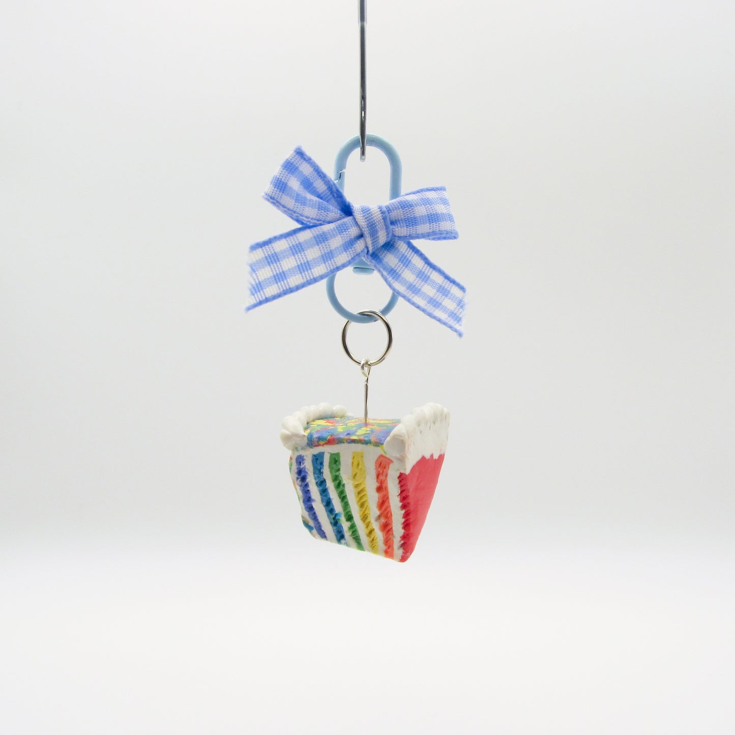 Mini Rainbow Cake Charm