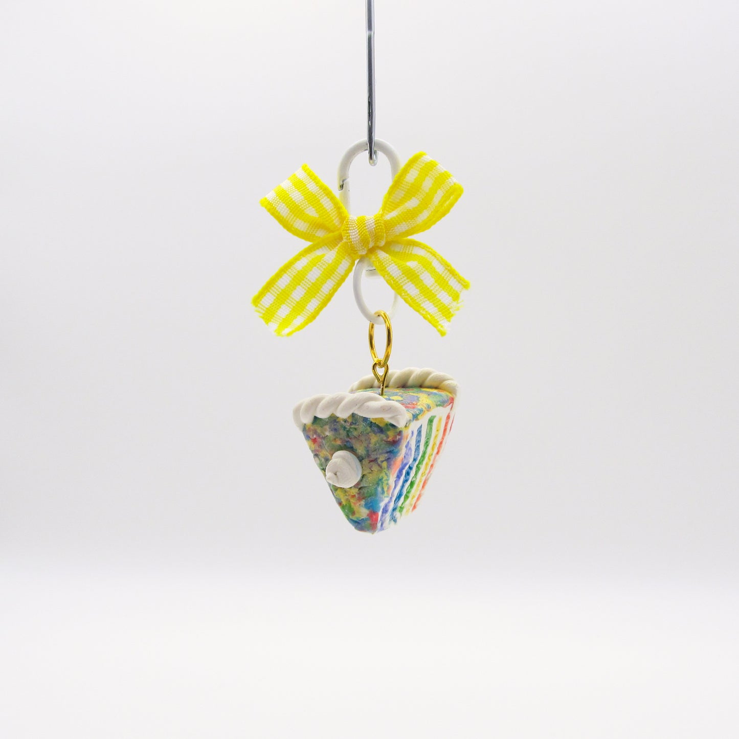 Mini Rainbow Cake Charm